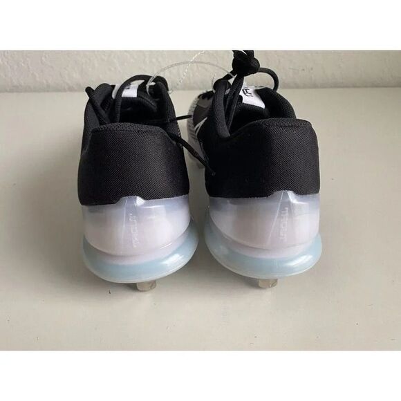 NIKE FORCE ZOOM TROUT 7 PRO BASEBALL COLLEGE Black White Men’s Sz 14 CQ7224-005 - Picture 4 of 10